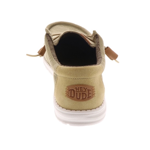 HEY DUDE WALLY CORDUROY SLIP ON SHOES IN TAN 13 US 46 EU main image 6